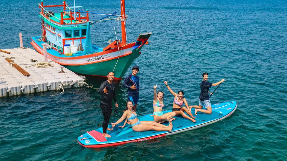 Discover the new Starboard SUP Range refined for more performance speed and fun on the water