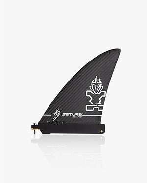 Samurai SUP Fin 192 prepreg carbon in black surfboard design