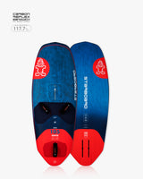 2025 iGNiTE AIR Windfoil Board: Starboard blue red carbon fiber kiteboarding design