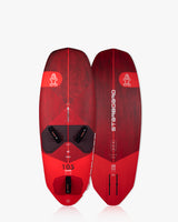 IGnite Air Windfoil Board: red kiteboarding with black accents and sleek design