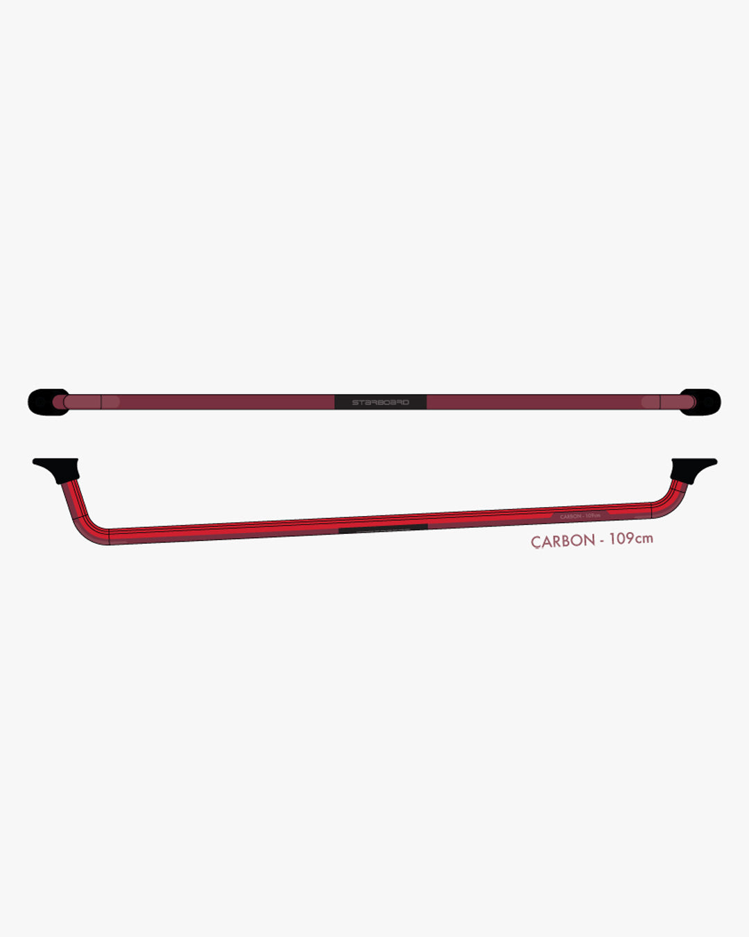 Pistol Grip Wing Boom for Starboard Wing