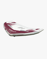Reactor Wing: maroon and white inflatable windsurfing sail