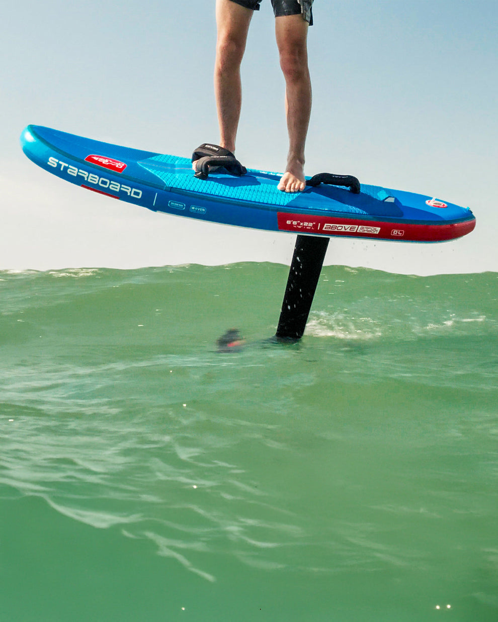 Infaltable Rib Foil Above Air Foil Inflatable Foilboard - Starboard