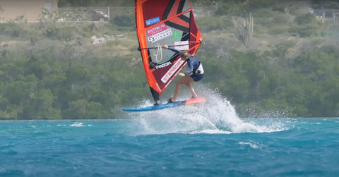 Full power session in Aruba: Oda Johanne