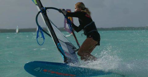 New Starboard Slalom Star Bobbi-Lynn at PWA Fuerteventura World Cup
