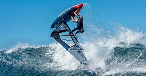 Starboard Wave riders on top of the PWA/IWT Aloha Classic