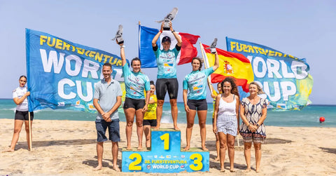 Slalom Starboard riders on top at the PWA Fuerteventura World Cup