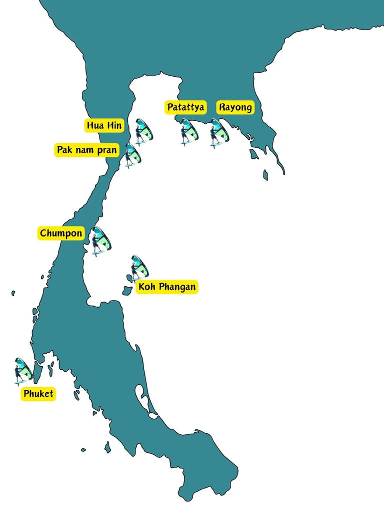 Wing Foiling in Thailand