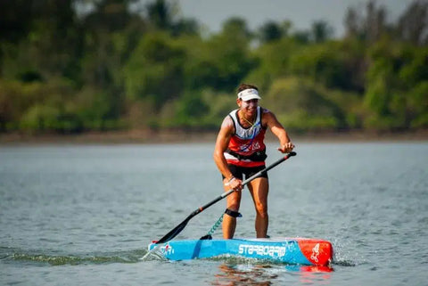 Esperanza Barreras and Fernando Perez: 2 sparkling victories from the India Paddle Festival 2024
